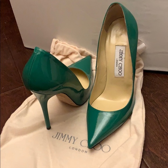 jade color shoes